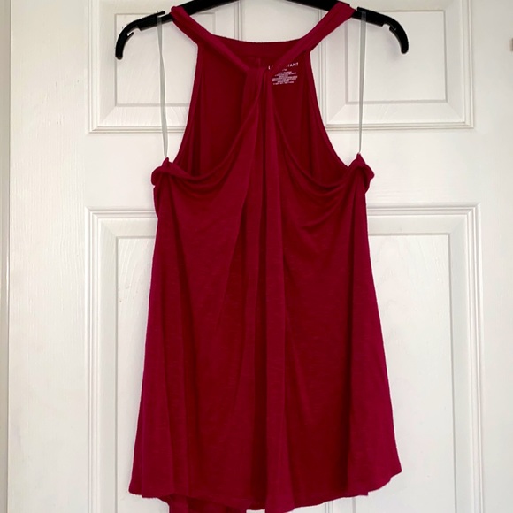 Lane Bryant Red Soft Halter Top - Picture 2 of 6